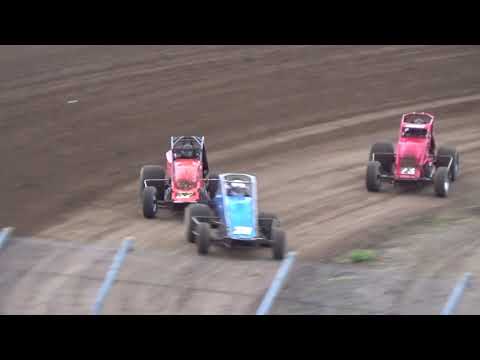 Grays Harbor Raceway, June 20, 2020, Wingless Sprint Series Heat Races 1 and 2