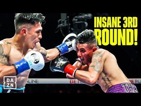 CRAZY 3RD ROUND ENDS IN INSANE KO! Mauricio Lara vs Emilio Sanchez