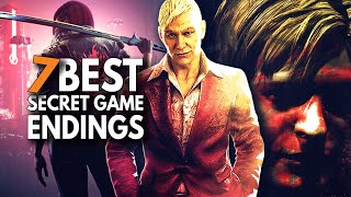 7 Best Secret Endings In Games