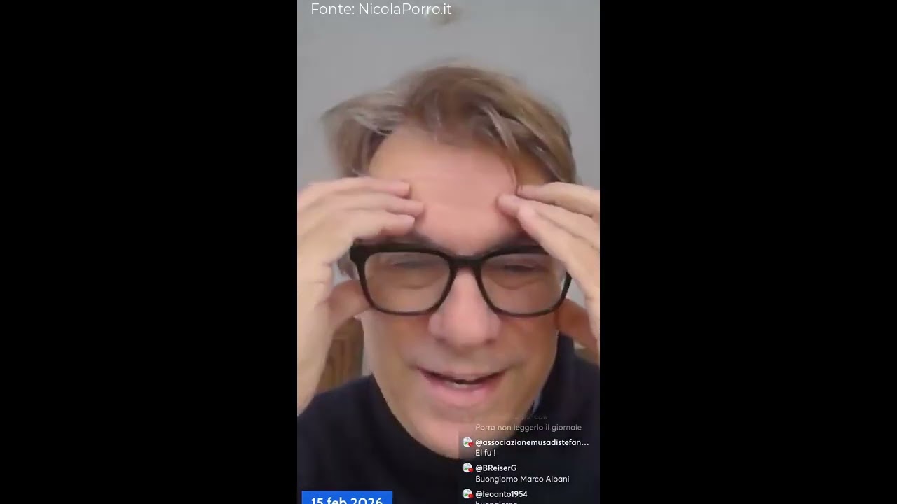 NICOLA PORRO: “AVETE VISTO MARIO MONTI? FUI IO A RICOSTRUIRE I RAPPORTI CON LA GERMANIA?