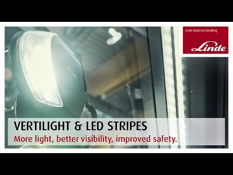 Linde Vertilight & LED Stripes – More light, more visibility, more safety, fewer accidents