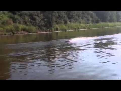 Traxxas spartan setup trim tabs and turn fins from rc boat