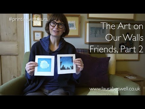 Linocuts and Woodblock prints on my wall