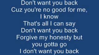 Don&#39;t want you back - Backstreet boys