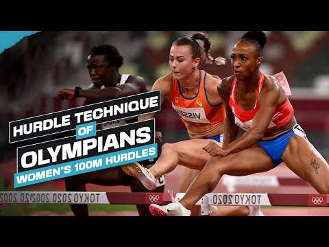 Women's 100m Hurdles Technique | 100m Hurdle Strategy | Hurdle in Track | Hurdles Race