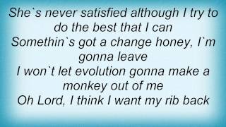 Kenny Chesney - I Want My Rib Back Lyrics