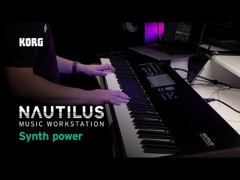 Korg Nautilus – synth layers