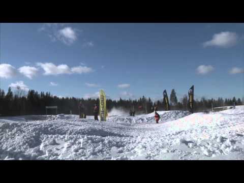 2015 FIM Snowcross World Championship Qualifying heat 2 - snowcross