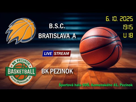 U18 | B.S.C. BRATISLAVA A - BK PEZINOK 114 : 35