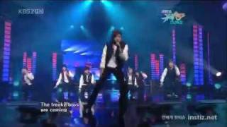 Eun Jiwon & U Kiss - Sechskies' Pom Saeng Pom Sa [MuBank 01.01.2010]