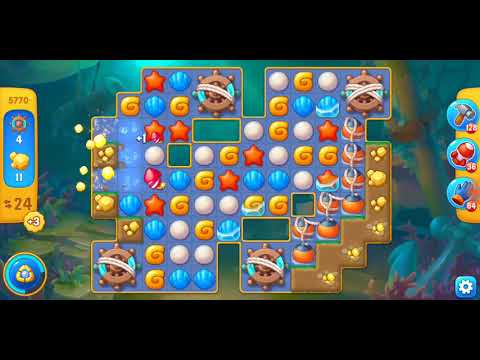 Fishdom. 5770 level no boosters and diamonds