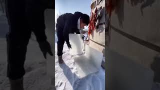 making a refrigerator in Antarctica