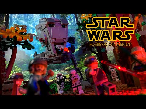 Extract on Endor Part I | lego Star Wars Stop-Motion battle