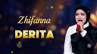 Download lagu Zhifanna (Pesisir Selatan) - Derita || Video Lirik (Kompetisi DA8 Top 26 Grup 2) mp3