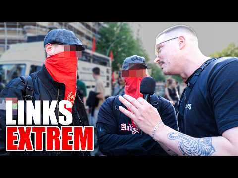 At the demonstration on May 1st in Berlin: How dangerous the left (extreme) really is (feat @voll...