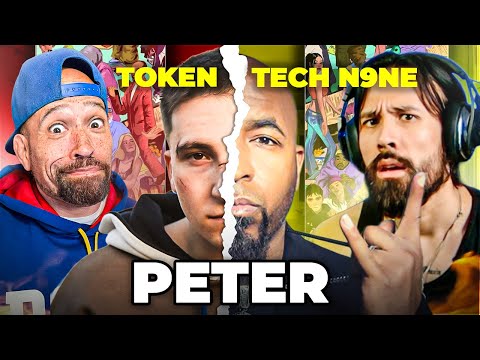 Token PETER ft Tech N9NE REACTION with @BlackPegasusRaps