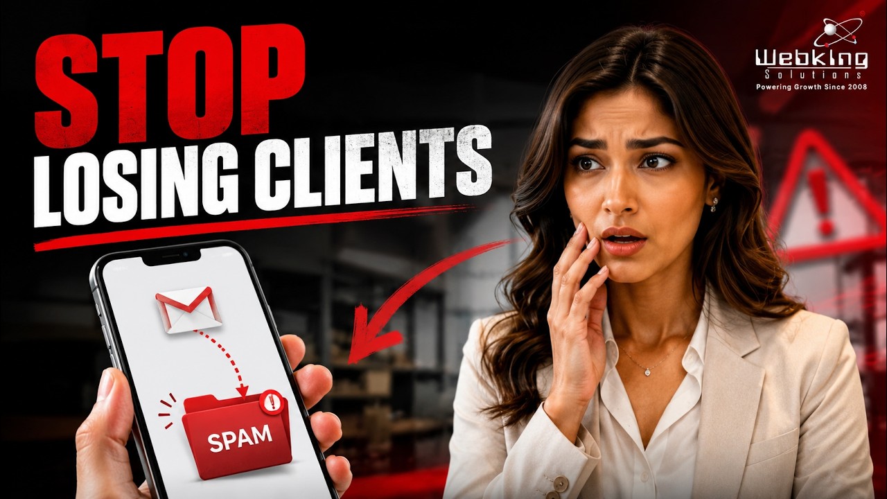Why are my business emails going to spam instead of the inbox?