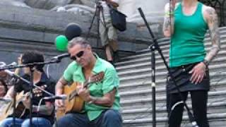 Bif Naked at Vancouver Protest