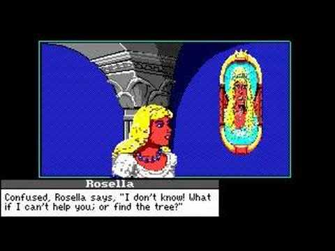 Kings Quest 4 Amiga longplay Part 1/7 (intro)