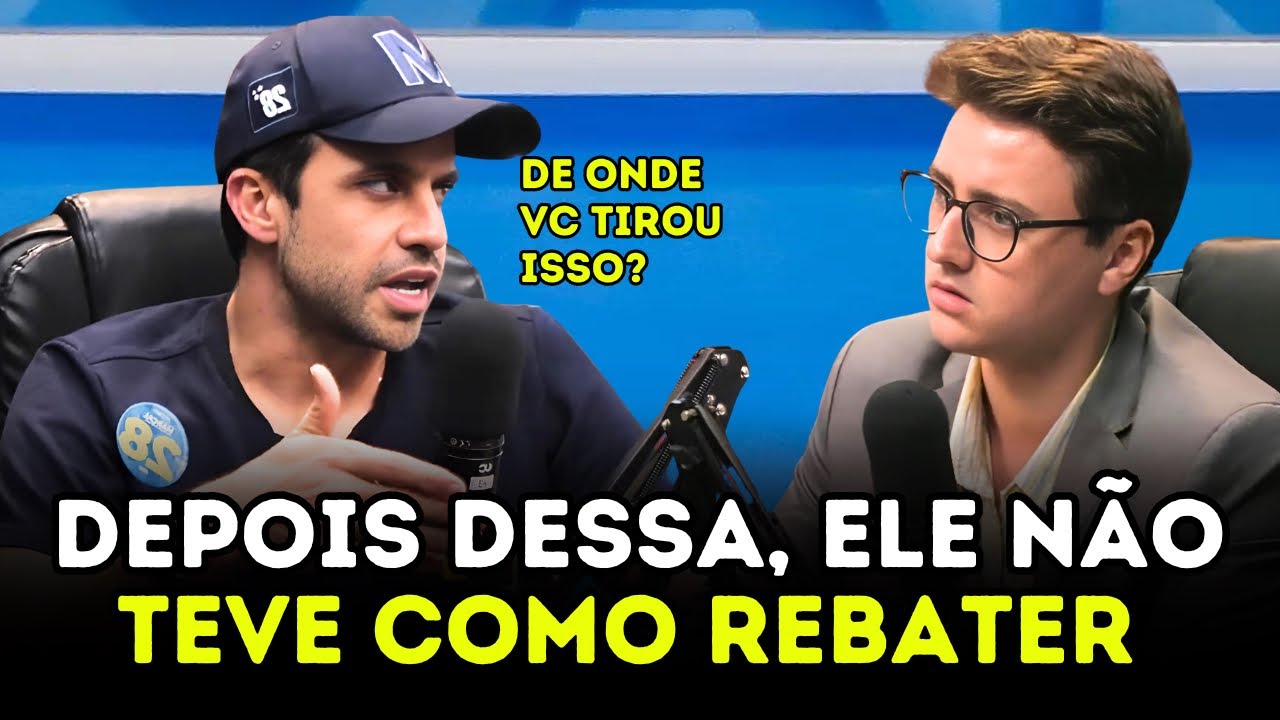 PABLO MARÇAL FAZ JORNALISTA PERDER A LINHA COM RESPOSTA PERFEITA EM ENTREVISTA