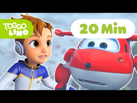 Super Wings | Die Rettung der Welt-Flugbasis | Ganze Folge | Toggolino Serien