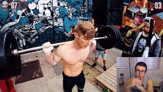 Street Workout vs BodyBuilding kapışmasını izliyorum