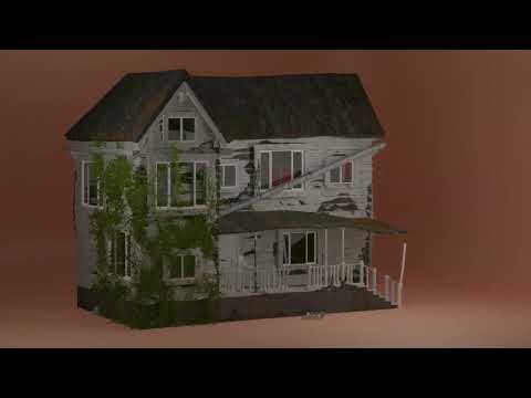 Blender abandoned house