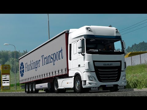 ETS2 1.30 ProMods 2.25 DAF XF106  Kirkwall - Marseille Part 3/4