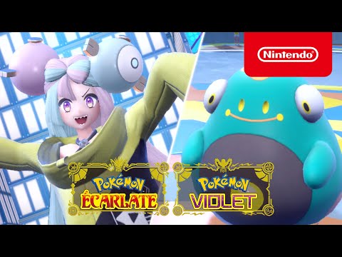 Rencontrez Mashynn et Ampibidou – Pokémon Écarlate & Pokémon Violet (Nintendo Switch)