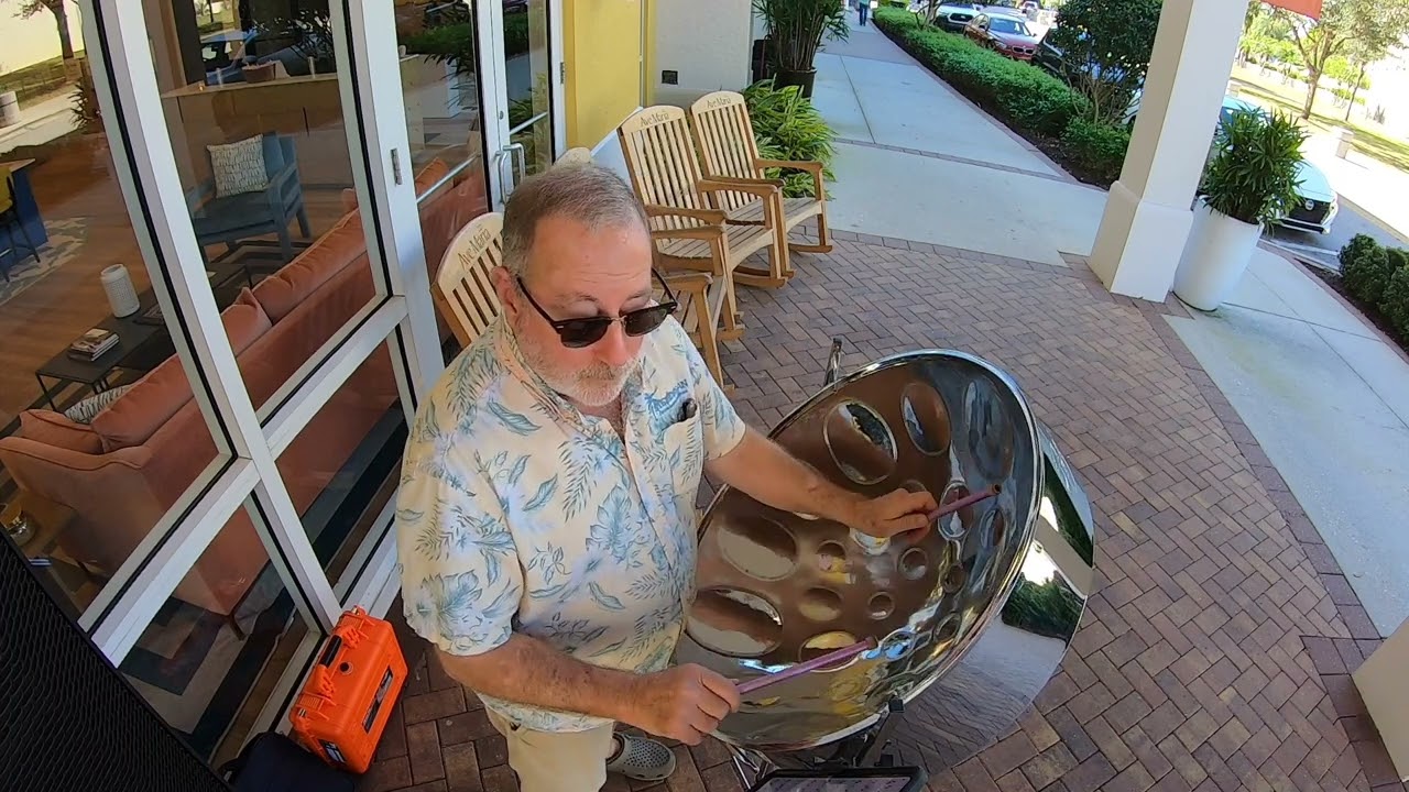 Promotional video thumbnail 2 for Steely Pan -  One Man Caribbean Steel Drum Band