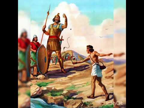 1 സാമുവൽ:17(1-58)ദാവീദും ഗോലിയാത്തും.  1 Samuel:17(1-58).