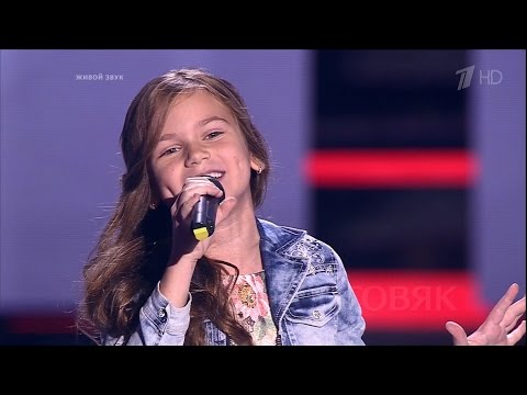 The Voice Kids RU 2016 Maryana — «Smile» Blind Auditions | Голос Дети 3. Марьяна Мостовяк. СП