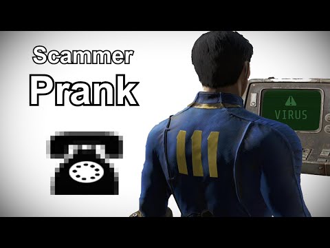 The Sole Survivor Calls Tech Support Scammers - Fallout 4 Prank