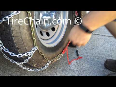 TireChain.com Diamond Tire Chains Installation Video