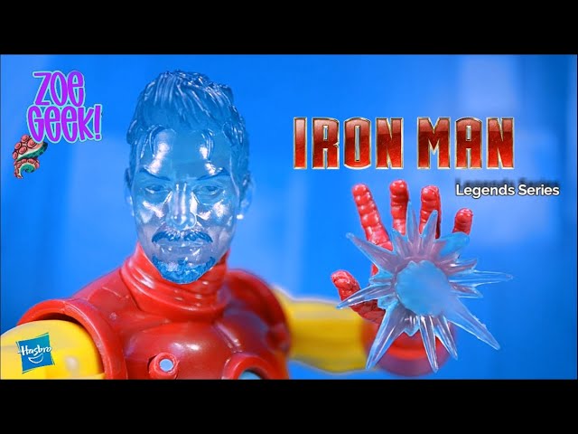 Vídeo relacionado con SHANG CHI Figura de acción Coleccionable de Tony Stark (A.I.) de 15 cm de Hasbro Marvel Legends Series, a Partir de 4 años