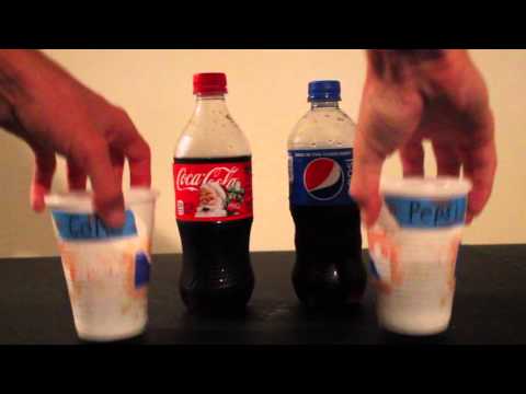 Coke vs Pepsi - A Blind Taste Test