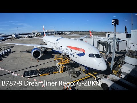 Miniatura YouTube dla British Airways Boeing 787-9