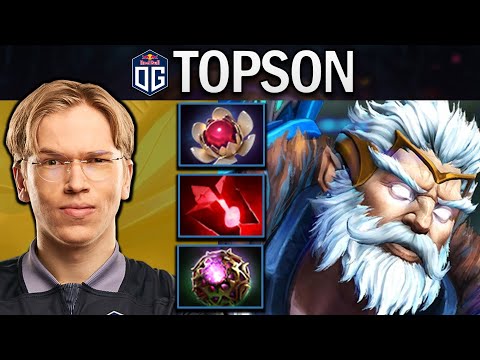 OG.TOPSON IS UNSTOPPABLE WITH HIS ZEUS - 25 KILLS - DOTA 2 7.30 GAMEPLAY
