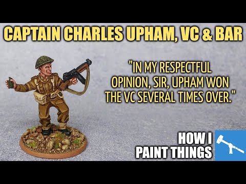Closing out 2022: Painting Captain Upham for Bolt Action [How I Paint Things]