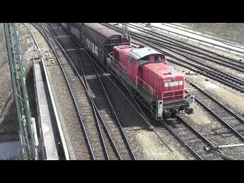 Rangierbahnhof München mit BR 293 RTS Swietelsky, Vectrons, Lokomotion, BR 185 10.04.2021