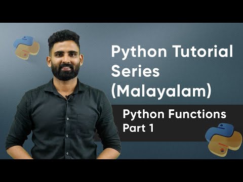 Part 31 Python Functions Part 1 Python Malayalam Tutorial Series