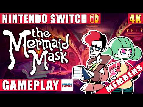 The Mermaid Mask Nintendo Switch 1 Gameplay in 4K