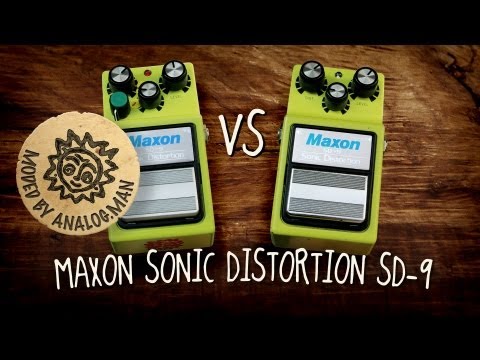 Maxon SD-9 vs Analog Man's 