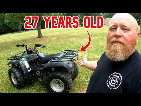 Fixing up a 27 year old Yamaha Kodiak ATV (Quad)