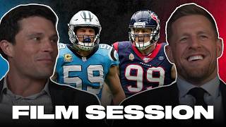 Luke Kuechly and JJ Watt Break Down Iconic Moments from their NFL Careers