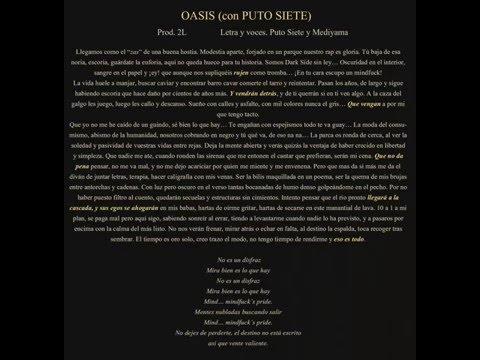 Oasis (con Siete)