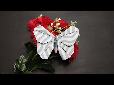 Origami Butterfly Tutorial Step by Step | Easy Paper Butterfly