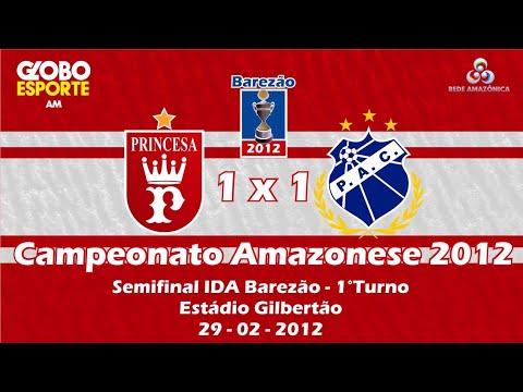 Princesa do Solimões 1 x 1 Penarol - IDA - Semifinal BAREZÃO 2012 - 1° Turno