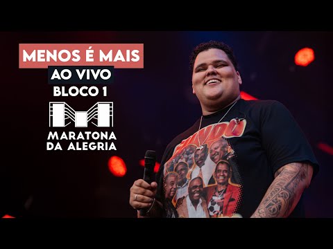 MENOS É MAIS - As Melhores do Churrasquinho - Ao Vivo na Maratona da Alegria (2024)