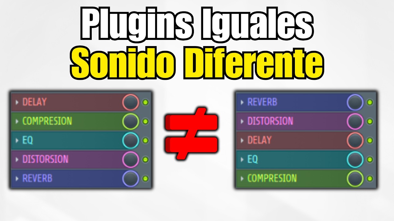 ¿En qué orden se ponen los efectos? | FL Studio Tutorial